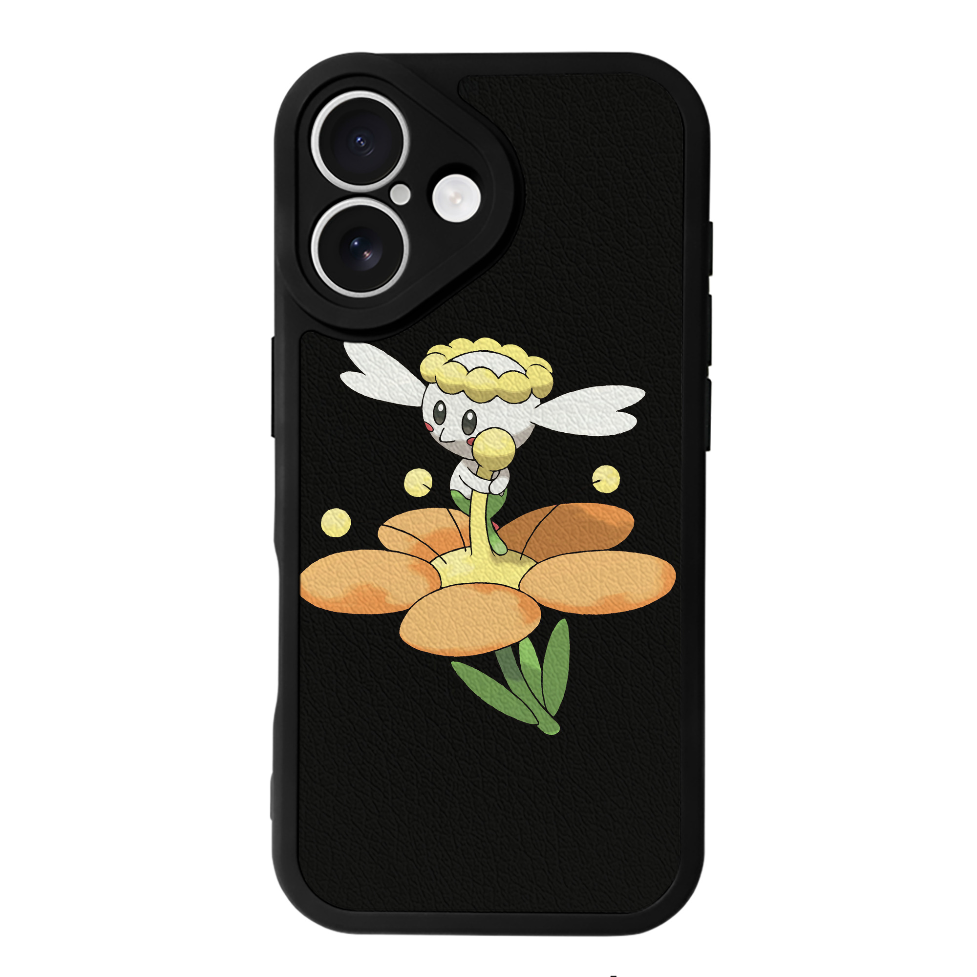 （画像用） ポケットモンスター Pokémon 【iPhone 16シリーズ対応】シリコンスマホケース（レザー調） 材質：シリコン